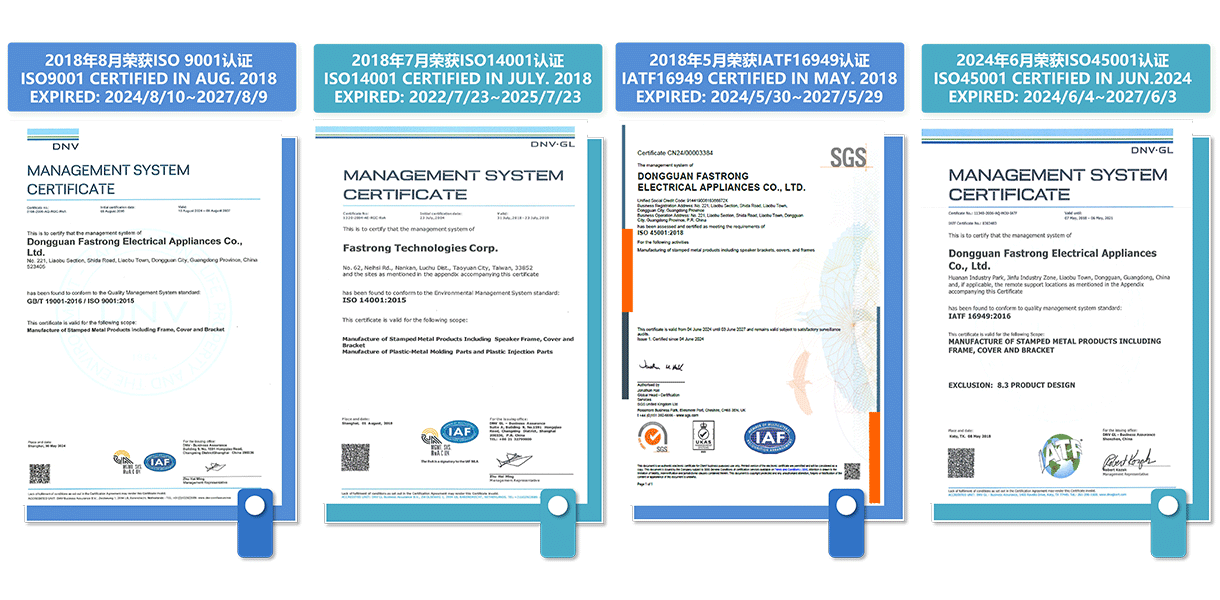 DG Certifications